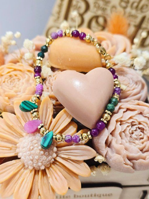 BRACELET PIERRES NATURELLES