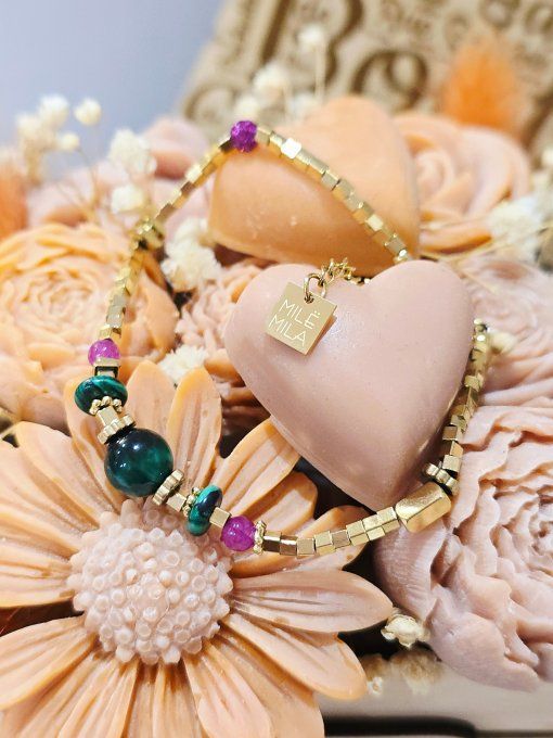 BRACELET PIERRES NATURELLES