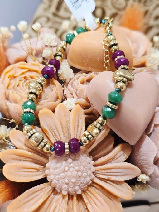 BRACELET PIERRES NATURELLES