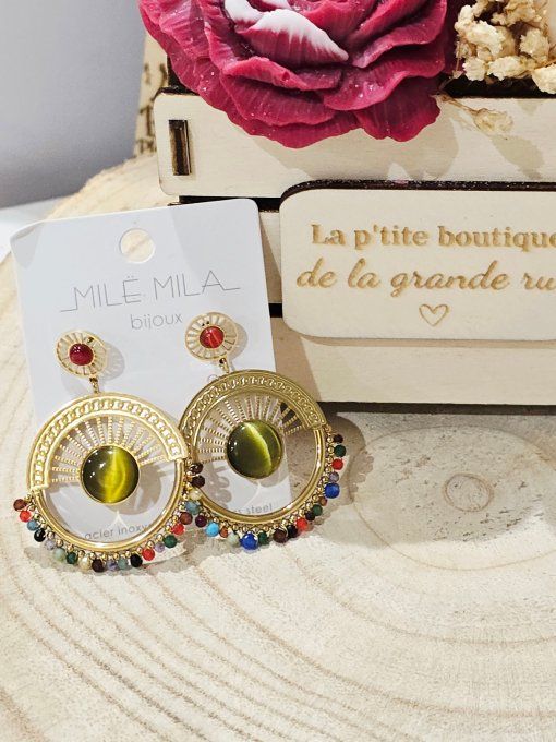 BOUCLES D'OREILLES