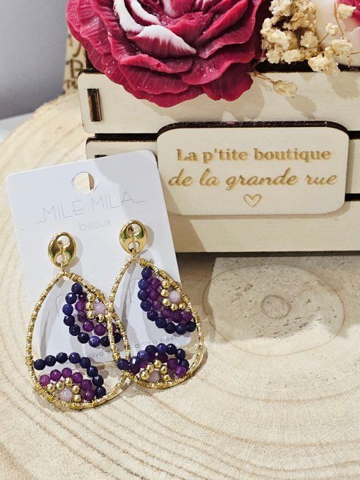 BOUCLES D'OREILLES