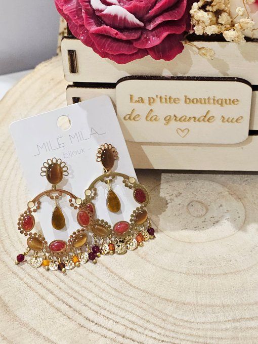 BOUCLES D'OREILLES