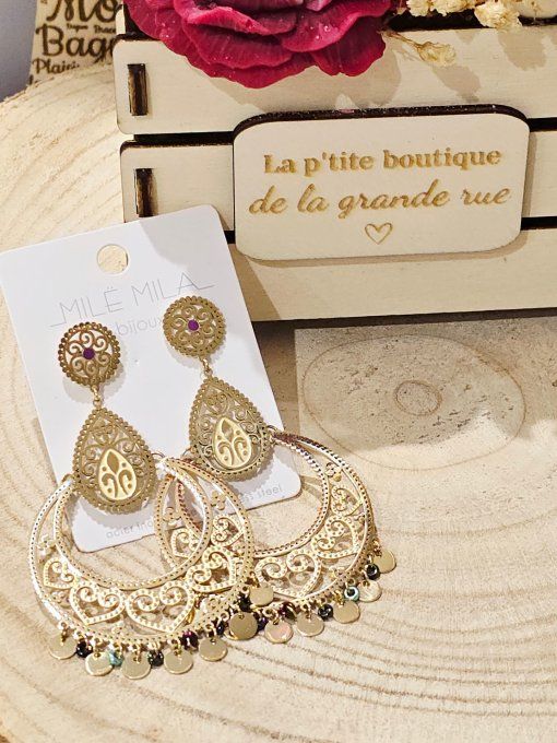 BOUCLES D'OREILLES