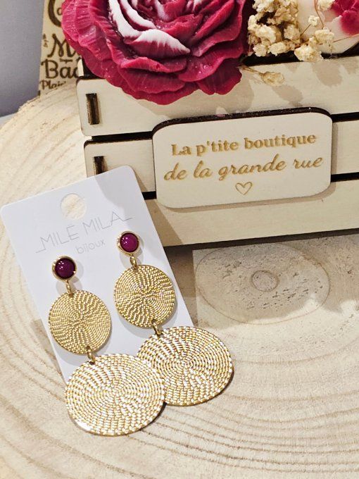 BOUCLES D'OREILLES