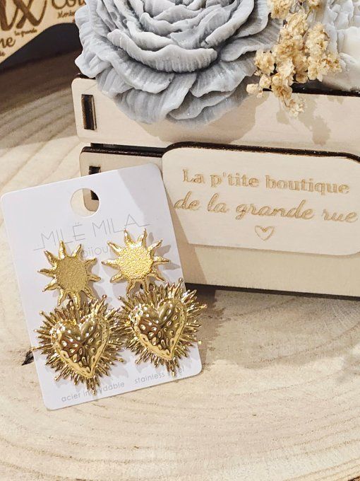 BOUCLES D'OREILLES