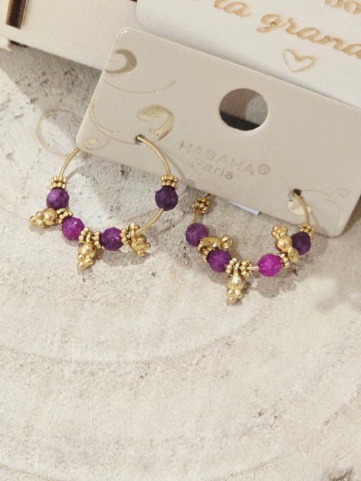 BOUCLES D'OREILLES