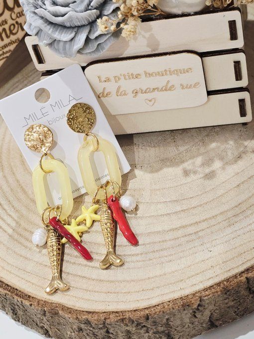 BOUCLES D'OREILLES