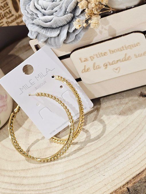 BOUCLES D'OREILLES