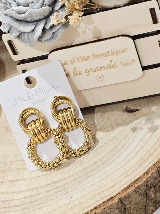 BOUCLES D'OREILLES