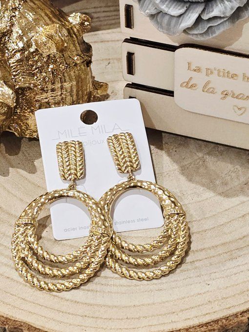 BOUCLES D'OREILLES