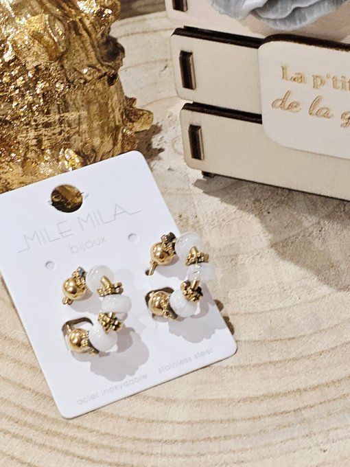 BOUCLES D'OREILLES
