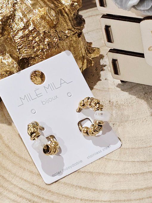 BOUCLES D'OREILLES