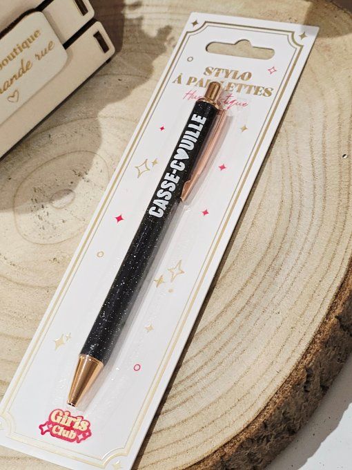 STYLO ENCRE NOIR