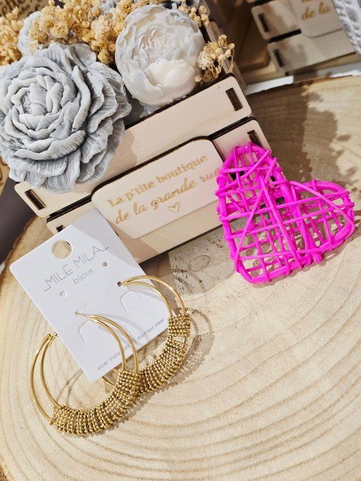BOUCLES D'OREILLES