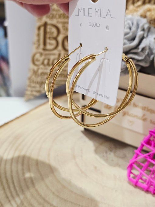 BOUCLES D'OREILLES