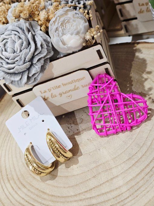 BOUCLES D'OREILLES