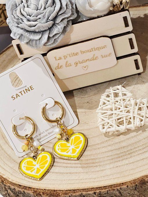 BOUCLES D'OREILLES