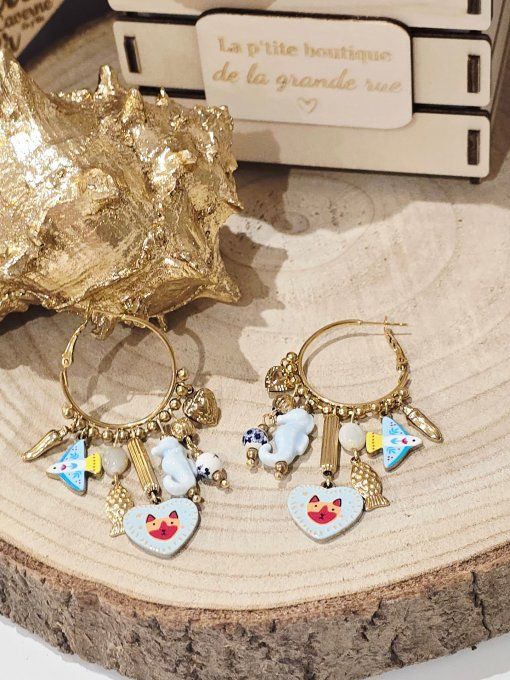 BOUCLES D'OREILLES