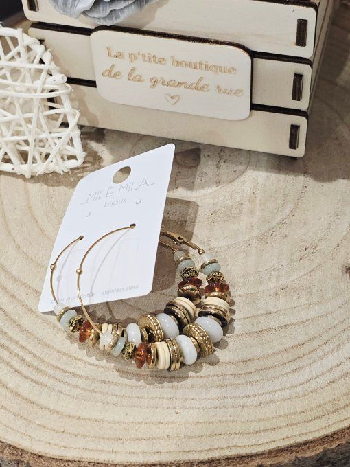 BOUCLES D'OREILLES