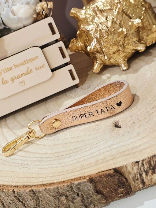 PORTE CLES CUIR