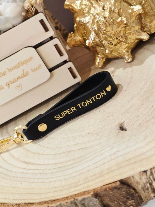 PORTE CLES CUIR