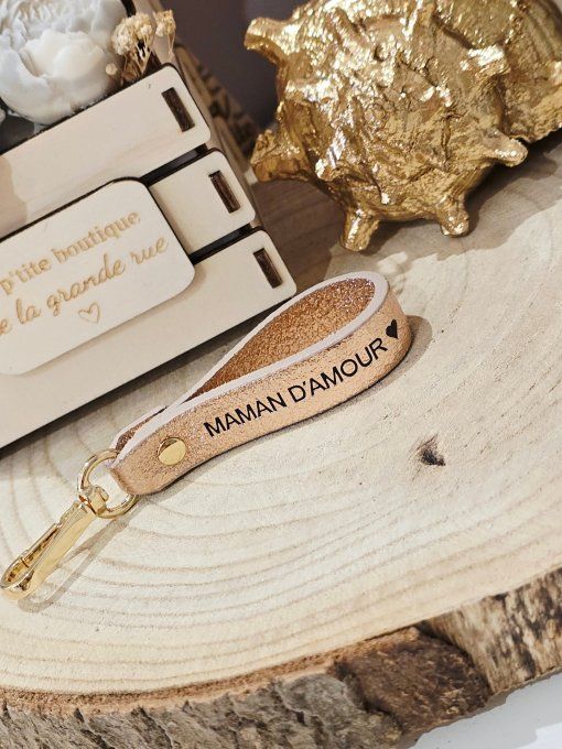 PORTE CLES CUIR