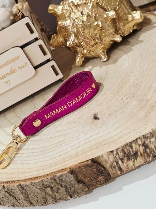PORTE CLES CUIR