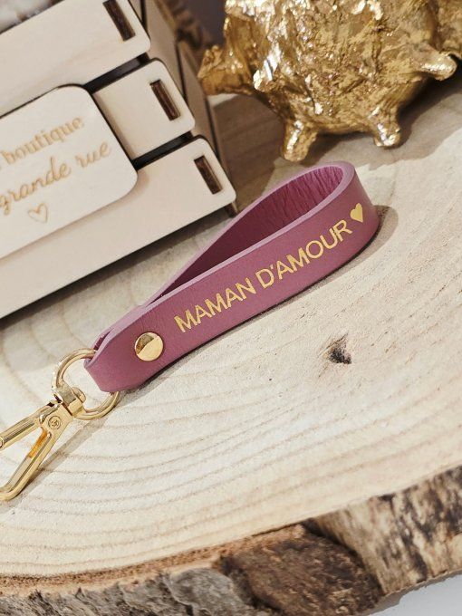 PORTE CLES CUIR