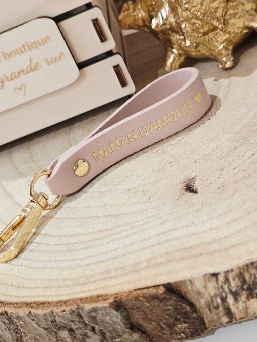 PORTE CLES CUIR