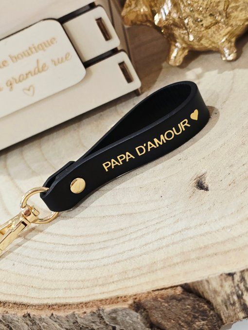 PORTE CLES CUIR