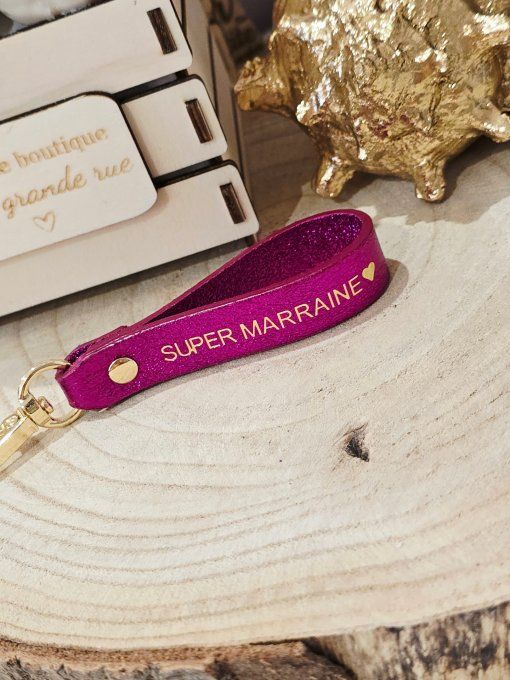 PORTE CLES CUIR