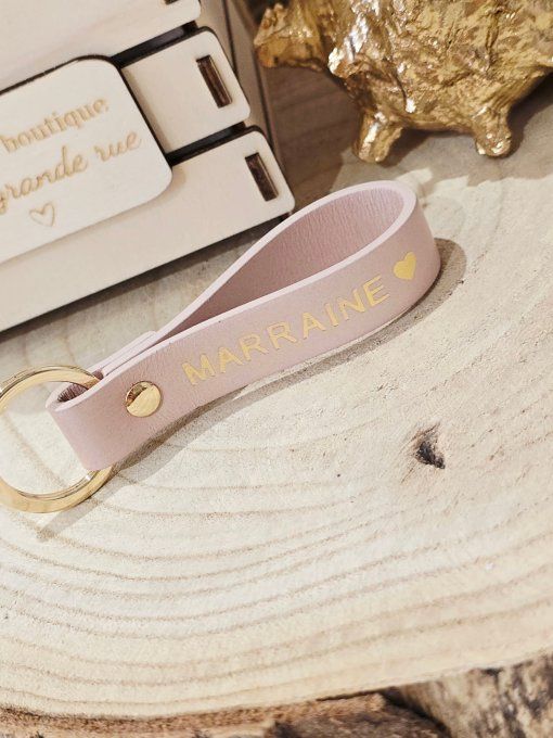 PORTE CLES CUIR