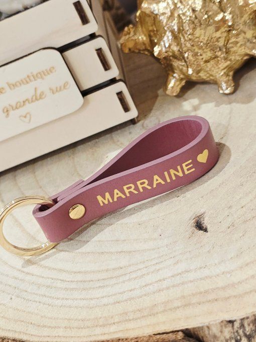PORTE CLES CUIR