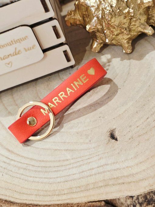 PORTE CLES CUIR