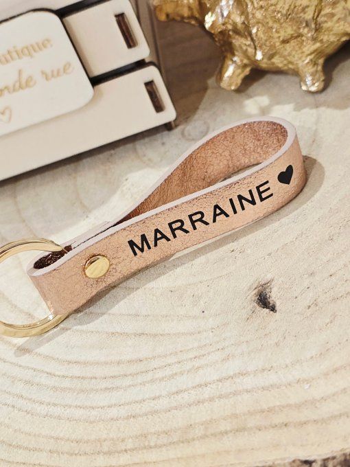 PORTE CLES CUIR