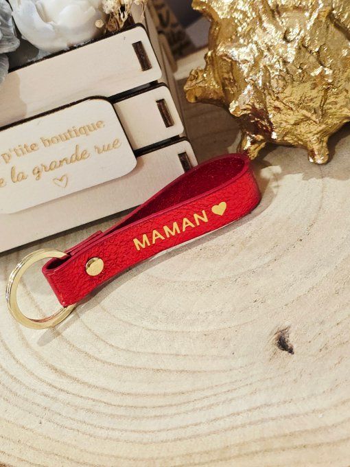 PORTE CLES CUIR