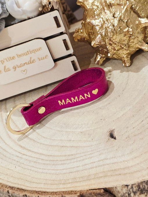 PORTE CLES CUIR