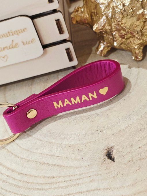 PORTE CLES CUIR