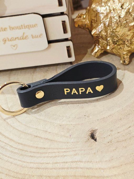 PORTE CLES CUIR