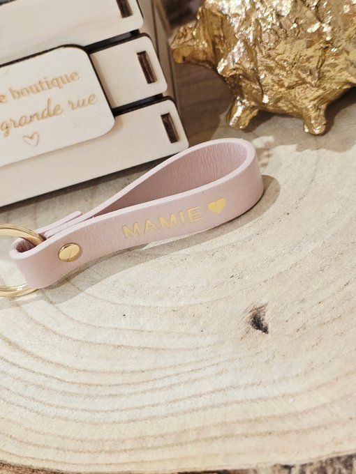 PORTE CLES CUIR