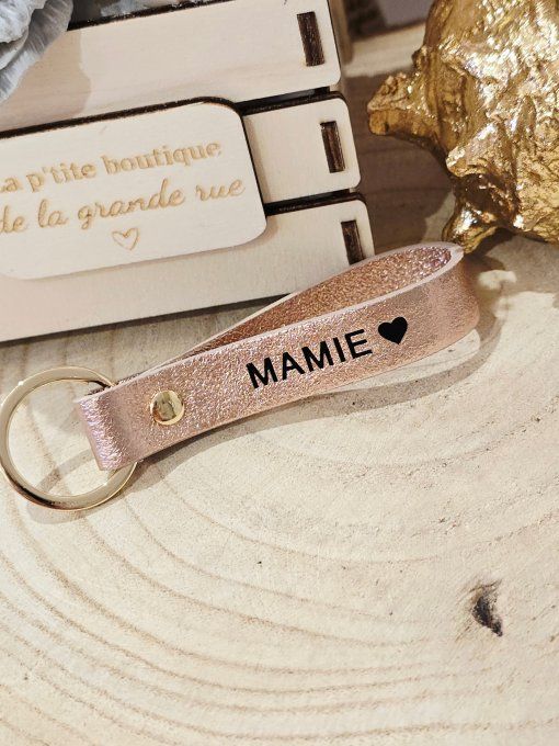 PORTE CLES CUIR