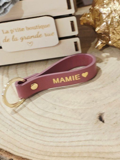 PORTE CLES CUIR