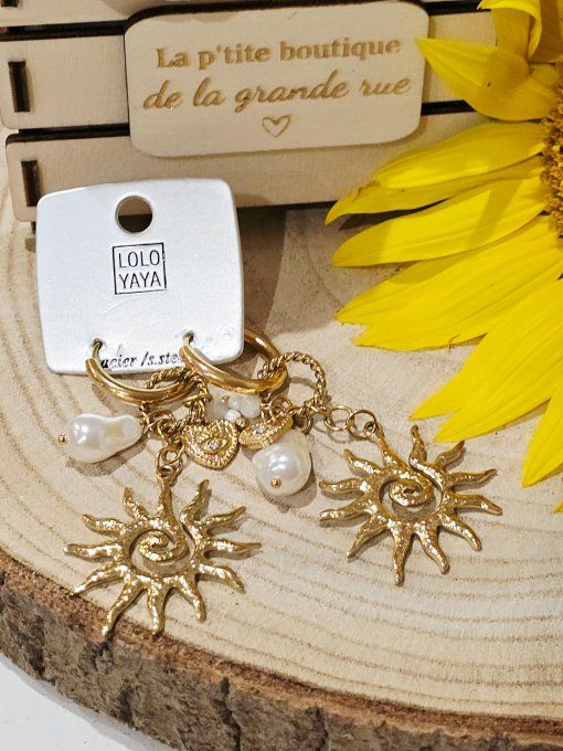 BOUCLES D'OREILLES