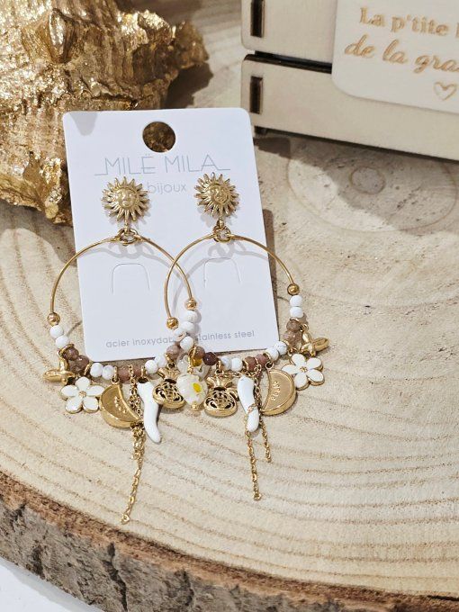 BOUCLES D'OREILLES