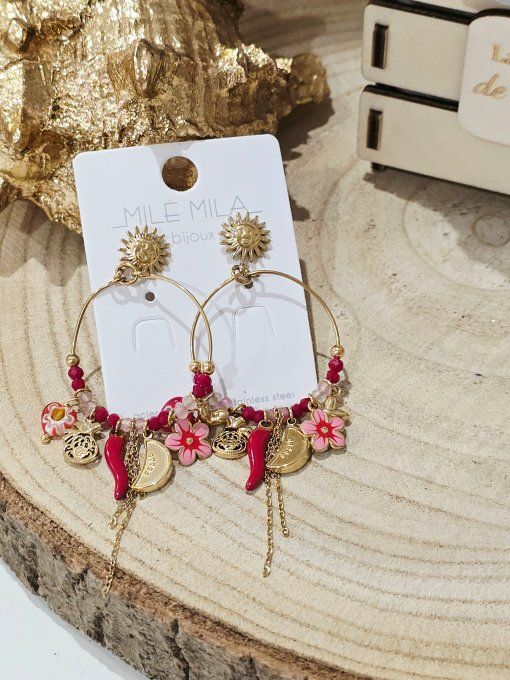 BOUCLES D'OREILLES
