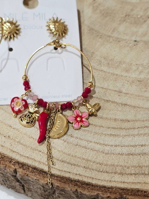 BOUCLES D'OREILLES