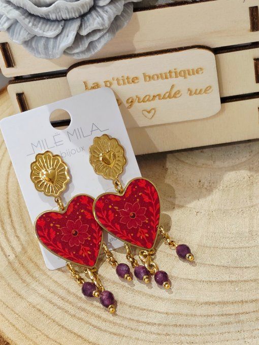 BOUCLES D'OREILLES