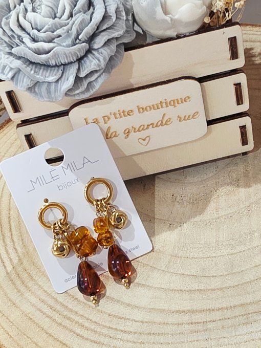 BOUCLES D'OREILLES