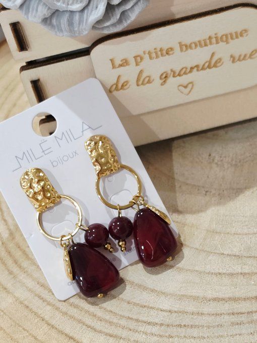 BOUCLES D'OREILLES