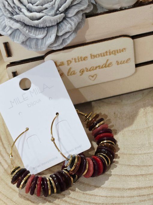 BOUCLES D'OREILLES